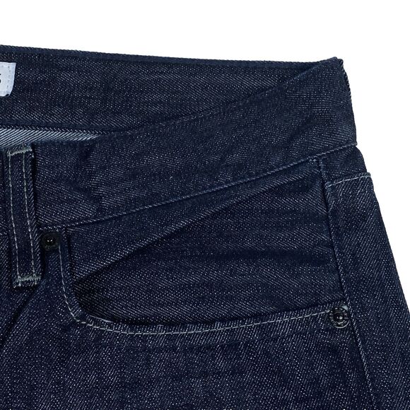 Express Jeans Mens 32x32 Rocco Slim Fit Boot Cut Dark Wash Denim 90s Revival Y2K - Picture 13 of 16